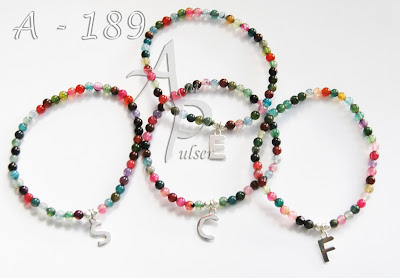 Pulsera plata personalizada