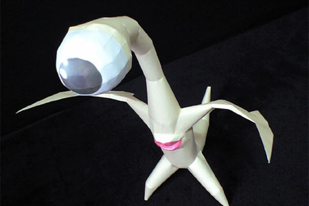 Parasyte Papercraft Migi