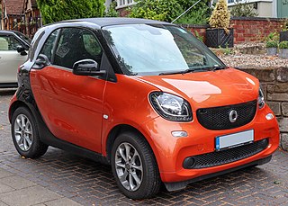 Among the top 10 smallest cars in the world is Smart EQ ForTwo Hatchback.