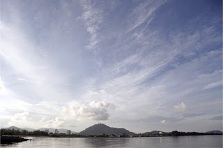 View towards Phuket Town from Sapan Hin