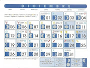 Calendario Lunar Diciembre 2012. Publicado por Roberto Gutierrez en 09:20