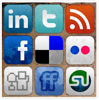 This is a picture of Social Media icons.