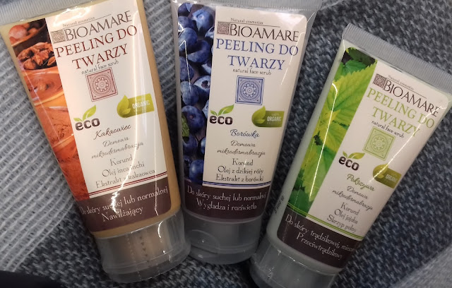 Bioamare peeling do twarzy pokrzywa do skóry trądzikowej mieszanej 