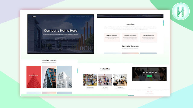 Professional Website Template With Free Source Code, Corporetify  Premium Website Template, Premium Website Template Free Download, Website Template