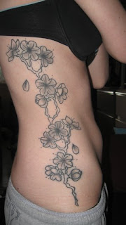 Side Body Japanese Tattoos With Image Cherry Blossom Tattoo Designs Especially Side Body Japanese Cherry Blossom Tattoos For Female Tattoo Gallery 7