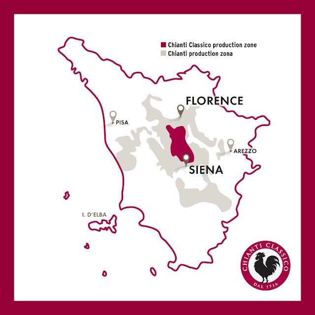 chianti classico wine region in Tuscany