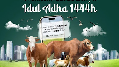 BANK NTB SYARIAH: SELAMAT HARI RAYA IDUL ADHA 1444 H/2023