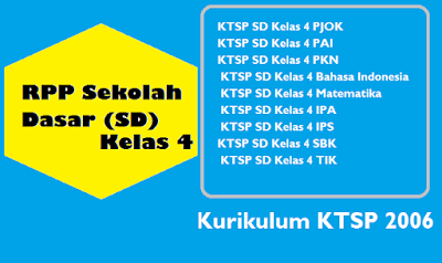 RPP Kelas 4 SD KTSP Semester 1 dan 2 Revisi 2016