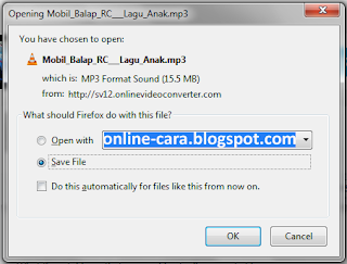 Cara Convert Video Ke MP3 Online