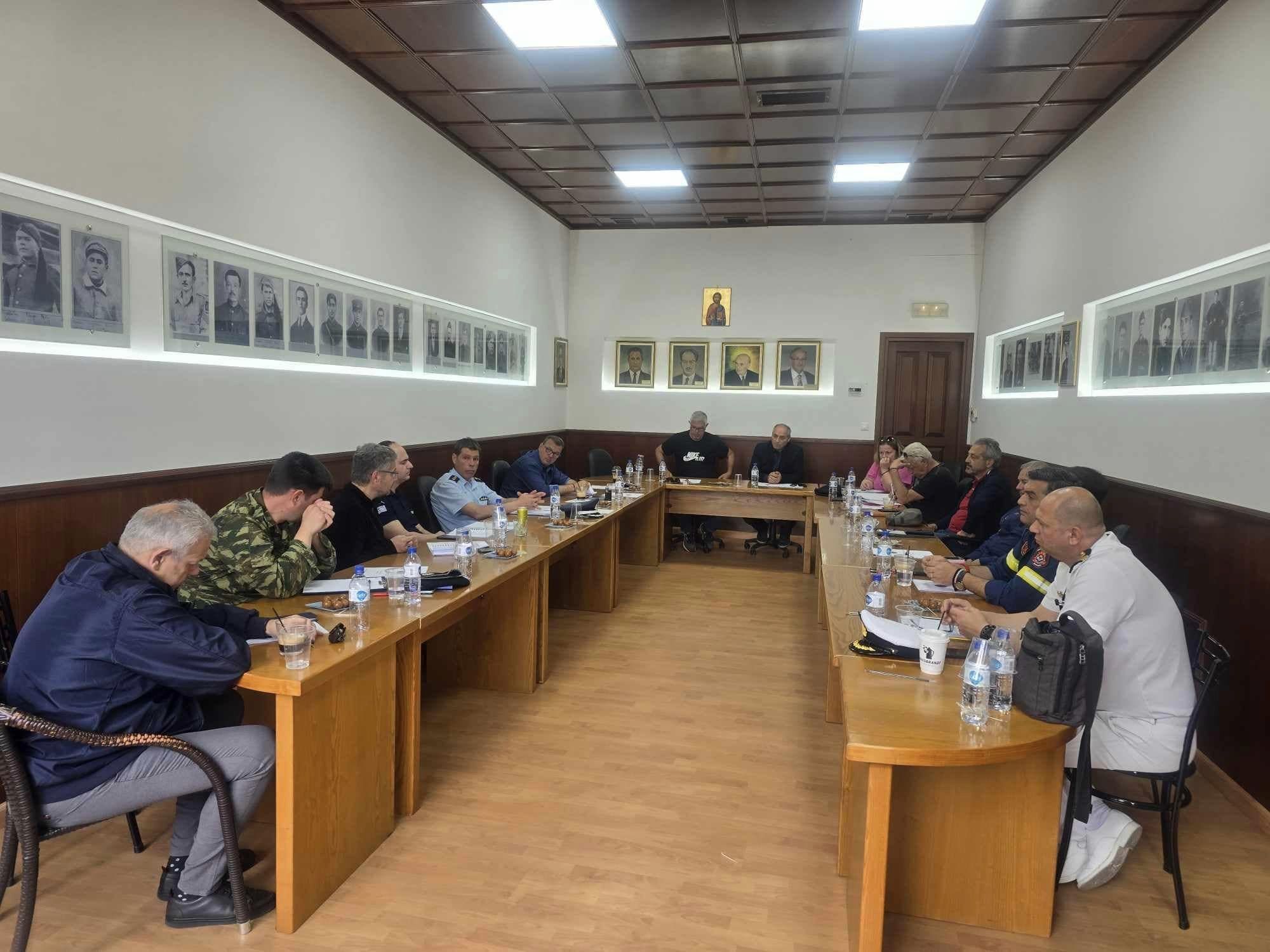 Σύγκλιση του Τοπικού Επιχειρησιακού Συντονιστικού Οργάνου Πολιτικής  Προστασίας (ΤΕΣΟΠΠ) Δήμου Πύδνας-Κολινδρού .