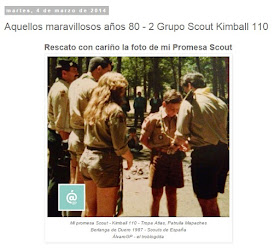 Grupo Scout Kimball 110 - Mi promesa Scout - ÁlvaroGP - Álvaro García - el troblogdita - Scouts