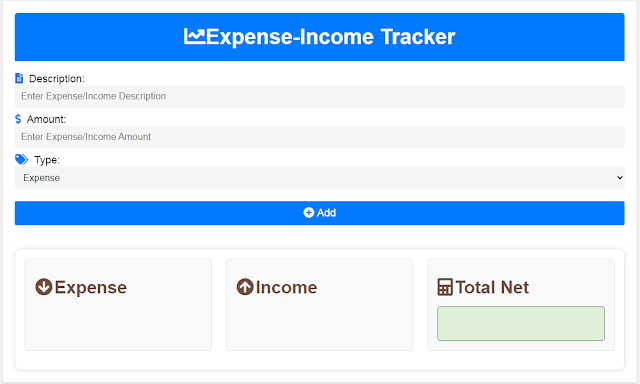 Build an Expense and Income Tracker with JavaScript