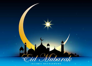 Happy Eid moon