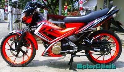 Modifikasi Satria Fu 150 terbaru