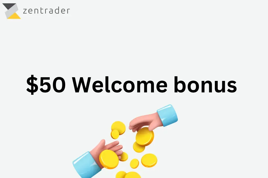 Zentrader $50 Welcome Bonus