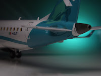 Miniatura Embraer 195 (Air Dolomiti) - Revell 1:144