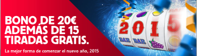 betfair 15 tiradas gratis casino hasta 6 enero 2015