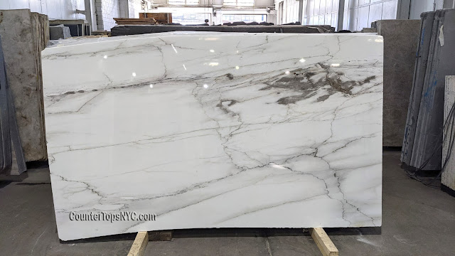 Calacatta Lincoln Marble for Countertops NYC