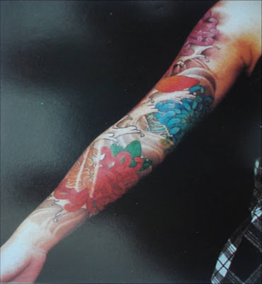 Asia tattoosFlower tattoos