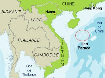 Quần đảo Hoàng Sa tại Biển Đông, nơi tranh chấp chủ quyền giữa Việt Nam và Trung Quốc
Ảnh RFI