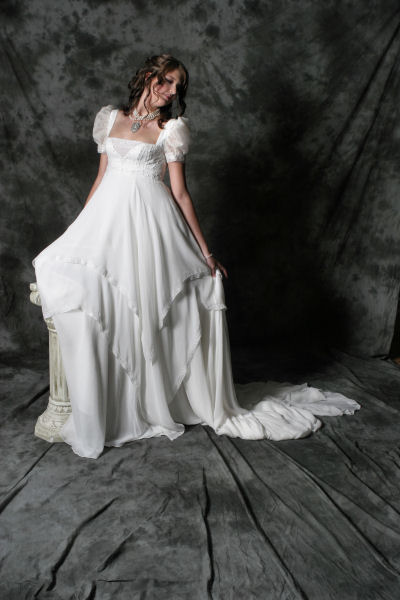 Renaissance Wedding Dresses on Gothic Brides   Handmade Victorian  Steampunk  Gothic Wedding Dresses