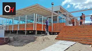 Cortavientos en Pinamar fabricación y colocación