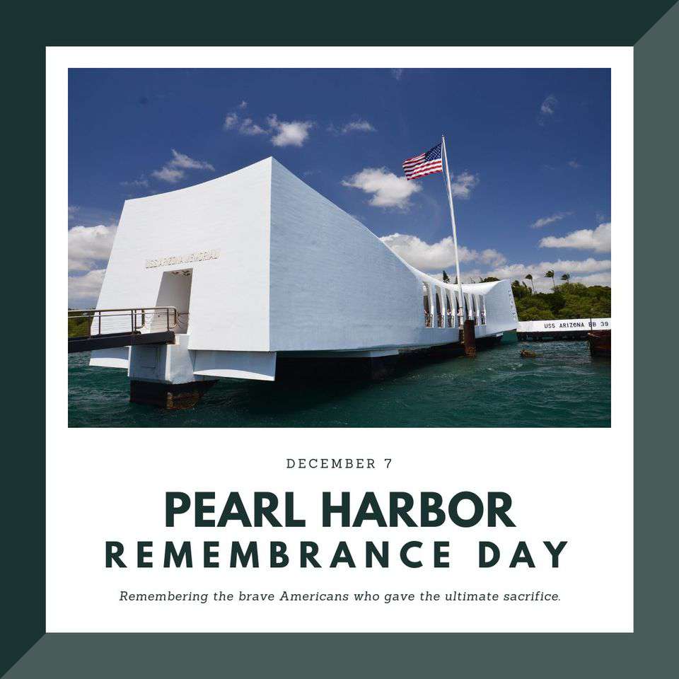 National Pearl Harbor Day of Remembrance Wishes Lovely Pics