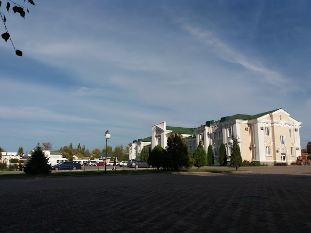 Привокзальна площа в Кременчуці