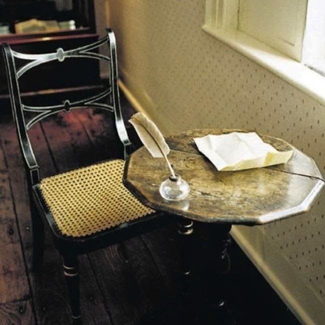 Workspaces Of The Greatest Artists Of The World (38 Pictures) - Jane Austen, novelist