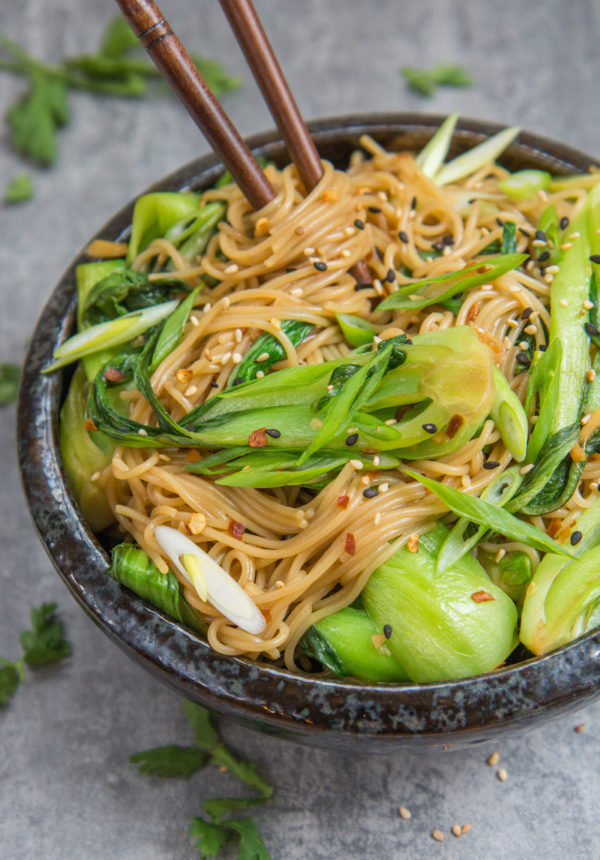 SESAME GINGER NOODLES 