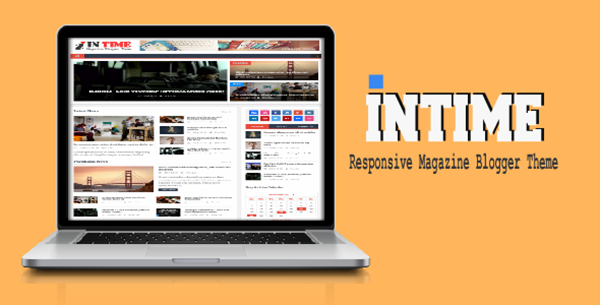 Intime Magazine Responsive Blogger Template