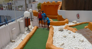 Mini-Golf del Sea Life de Benalmádena.