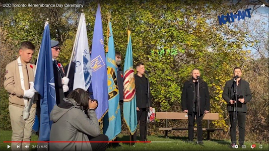 Canada Ukraine diaspora ceremony remembrance Waffen SS war crimes Nazi Bandera OUN-B Toronto politics military CAF Hunka scandal NaziGate fascism monarchism extremism