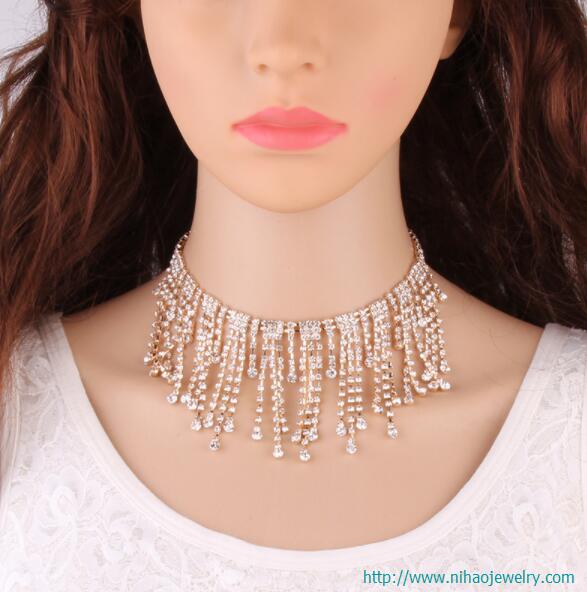 alloy Diamond necklace