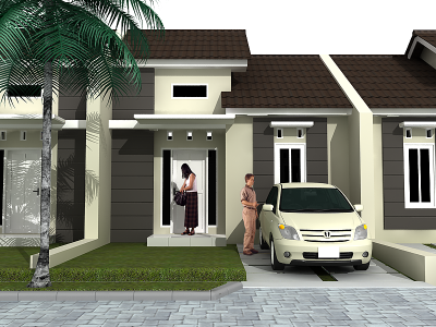 Gambar Model Rumah Minimalis Type 36 Sederhana 