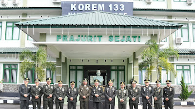 " Korem 133/NW Gelar Upacara Peringatan Hari Kesaktian Pancasila 1 Oktober Tahun 2022"