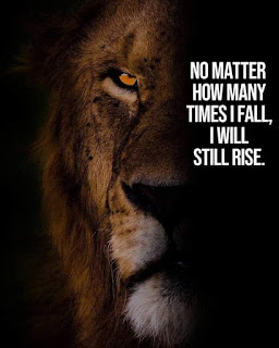 No Matter How Many Time I Fall,I Will Still Rise