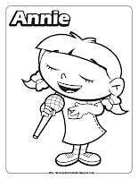 little einsteins coloring pages annie