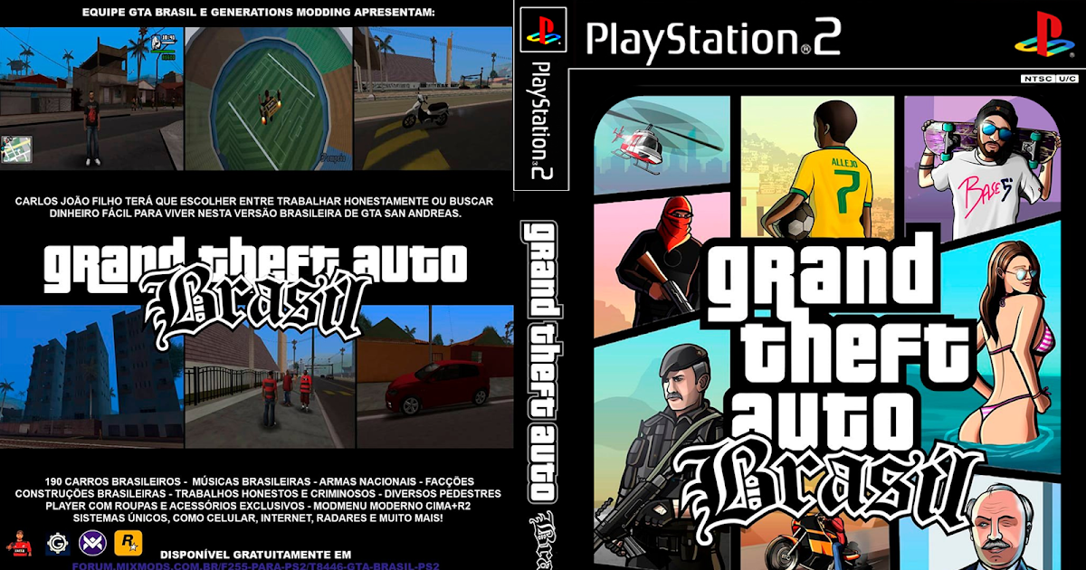 Revivendo a Nostalgia Do PS2: Gta Auto San Andreas (v1.03) DVD ISO PT-BR PS2