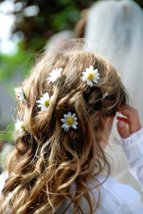 Long Hair Wedding Styles