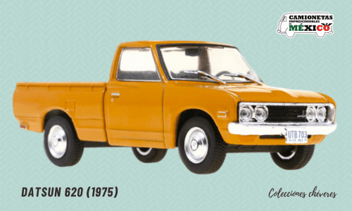 camionetas imprescindibles de mexico 1:43 madre editorial, Datsun 620 1:43