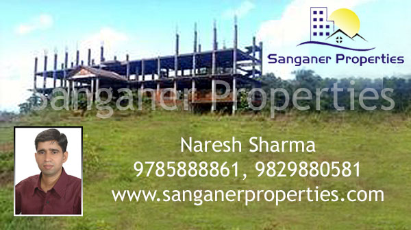 Commercial Land For Sale near Haldighati Marg in Sanganer
