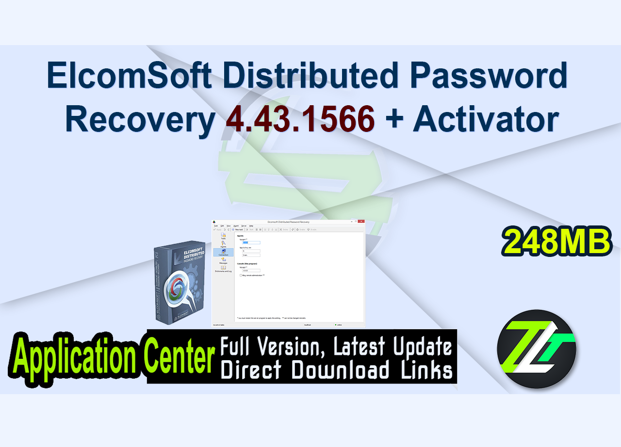 ElcomSoft Distributed Password Recovery 4.43.1566 + Activator