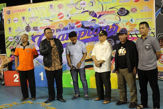 Pradi Tutup Turnamen Volli Diana Cup III