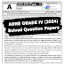 Assam Direct Recruitment (ADRE) Grade iv Answer Key (SET-A) 2024