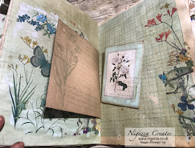 Nigezza Creates My First Junk Journal: Finishing Off Pages #4