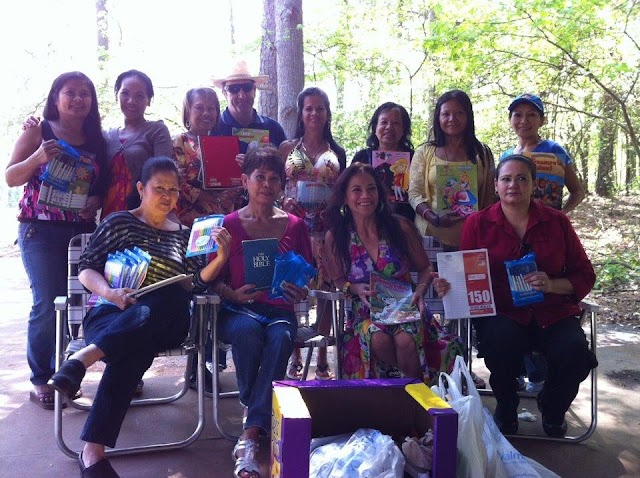 Northwest Philam Association Easter picnic holds a school supply drive for Filipino children
