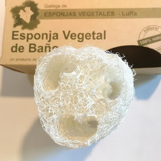  esponja de luffa suave