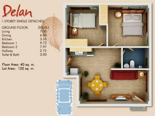 House and Lot  for Sale  Delan Model in Gabi, Cordova, Cebu