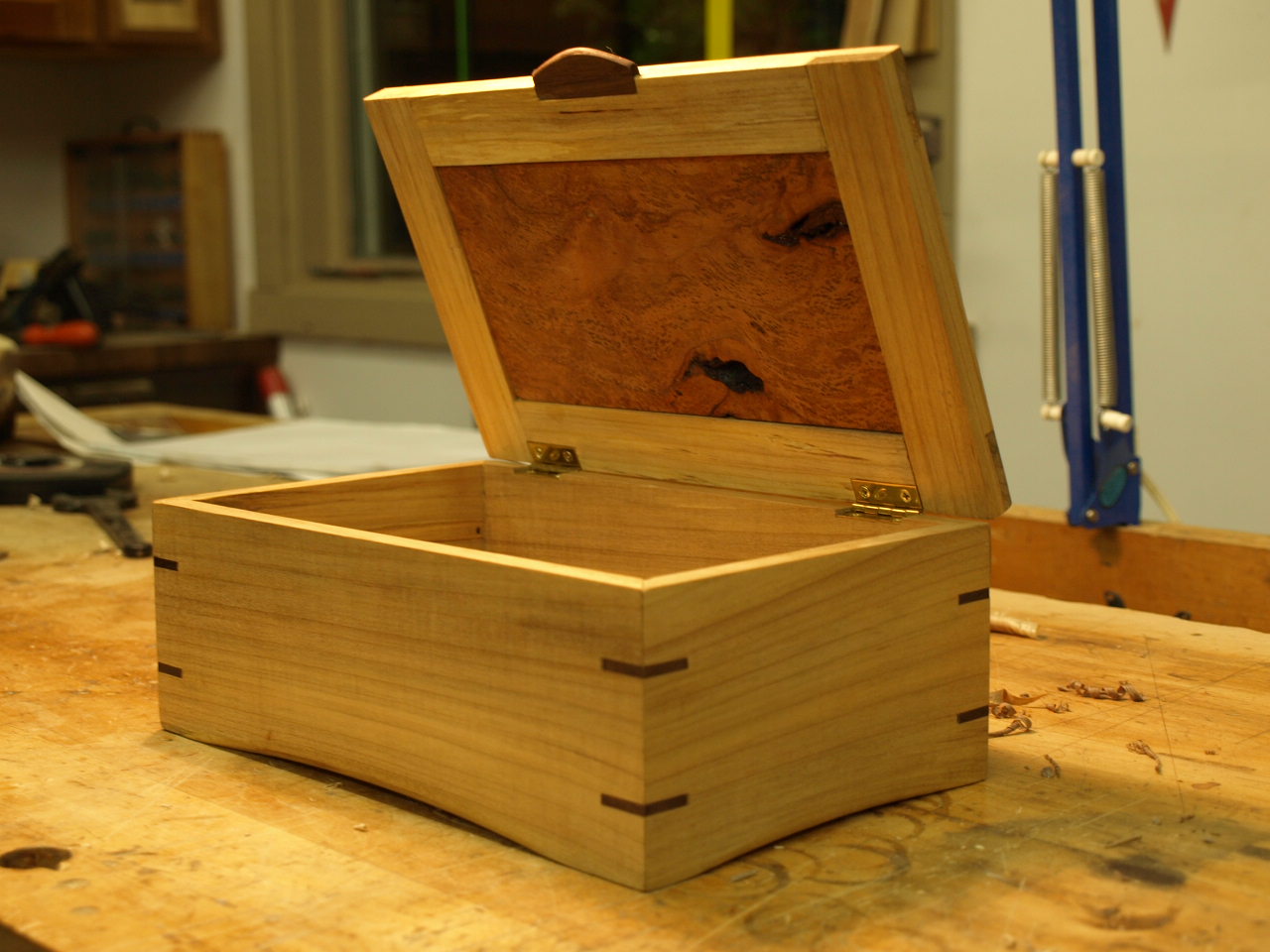Taylor BenchWorks: Simple Jewelry Box for Alex
